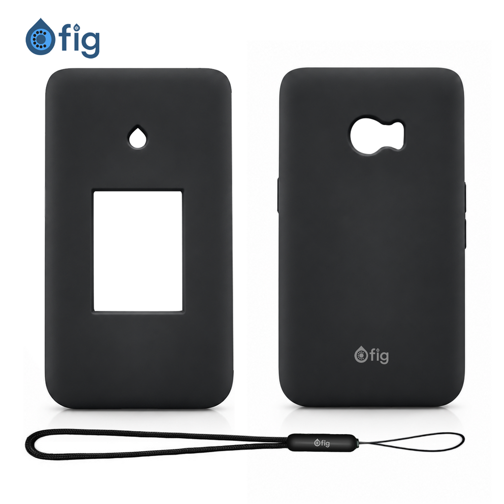 Fig IV protective case on the phone