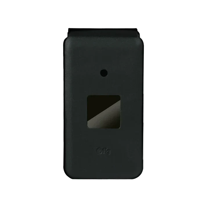 Fig Flip II shockproof leather case, black