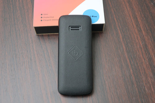 Bliss B1 leather case on the phone