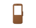 Bliss B1 leather flap case, brown