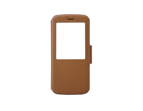 Bliss B1 leather flap case, brown